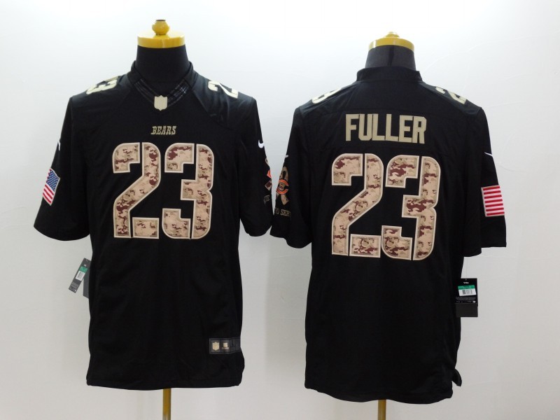Men's Chicago Bears Kyle Fuller #23 Black Jersey